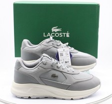 LACOSTE MENS TRAINERS GREY