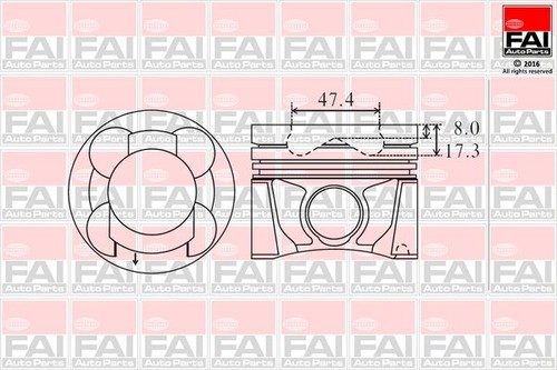 Fai pk22 000 piston fits - fai, pk22-000