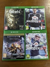 Microsoft Xbox One. Fallout 4. Destiny. EA  Sports NFL Madden 17 And 18 Bundle