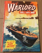Warlord for Boys 1981 Vintage