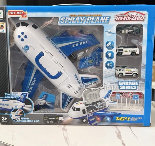 Police rescue plane toy set - rescue,