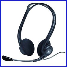 Logitech PC Headset 860 - 3.5mm Jack Adjustable Stereo Headset with Mic Controls