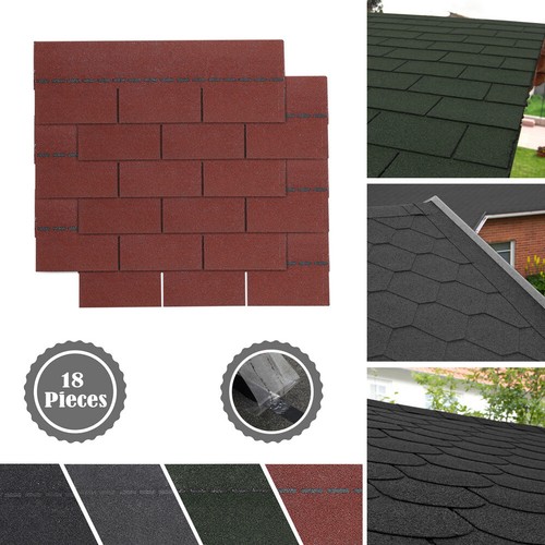 Asphalt roof felt tiles - asphalt,