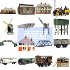 Dapol Kitmaster OO Gauge Building Loco Scenery Station Self Assembly Kit Choice