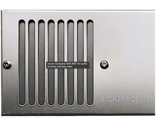 Myson Kickspace 80D Brush Stainless Steel Grille