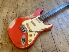 Stratocaster Dakota Red medium Relic Nitro UK