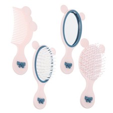  Childrens Hair Brush Childs Hairbrush and Mirror Set Cute Comb Toddler