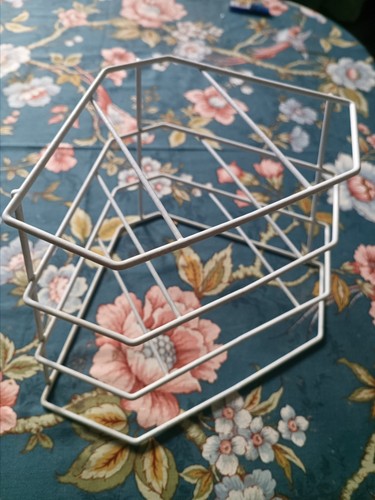 Vintage white plastic coated - vintage,