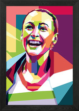Jessica Ennis Framed Wall Art
