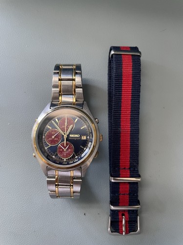 Vintage seiko 7t32 - 7t32-7c60, iron