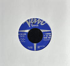 Howard tate learned it - tate,