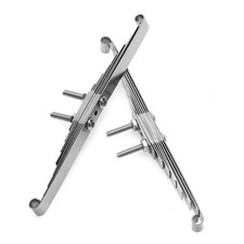 For Tamiya Model RC Tractor Trailer 1/14 Truck Metal Front Suspension Plate kit