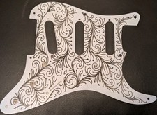 Custom  Engraved strat