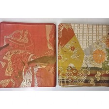 Set of 2 Vintage Fukuro Obi