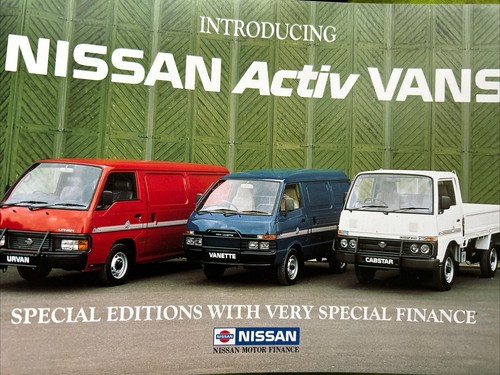 Nissan activ van - nissan, range