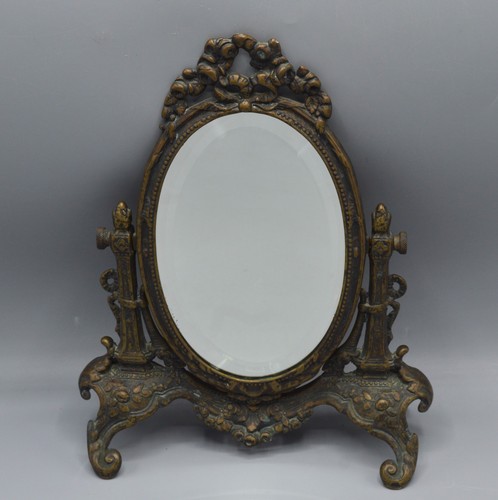 Vintage antique brass ornate - brass,