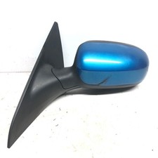 VAUXHALL TIGRA 1.4 PETROL WING MIRROR FRONT LEFT PASSENGER NSF BLUE 2004 - 2009