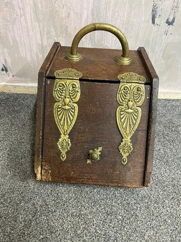 Vintage wood brass - vintage,