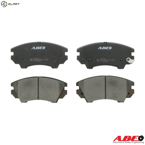 Brake pad set disc - pad,