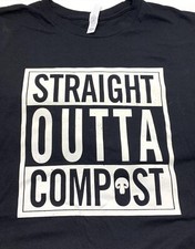 Tee shirt straight outta - straight,