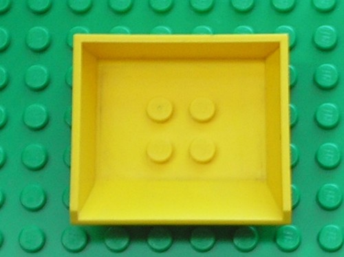 Lego yellow vehicle - yellow,