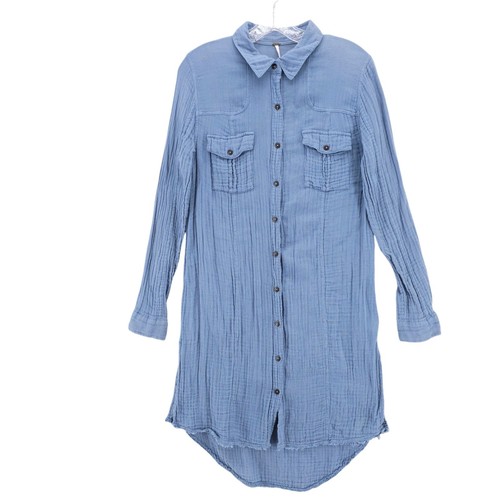 Free people blue - blue, cotton