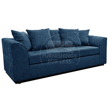Monaco Blue Corner Sofa