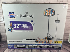 Spalding Space Jam New Legacy 32” Youth Portable Basketball Hoop LeBron James