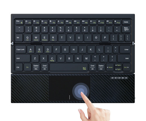 Tri folding keyboard with - tri-folding,