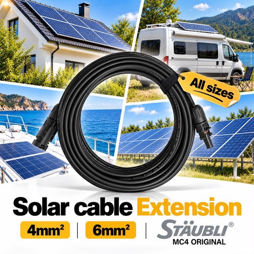 Solar panel extension cable - solar,