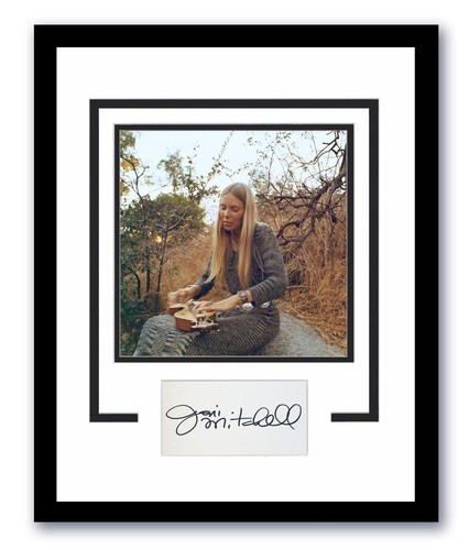Joni mitchell autographed - joni,