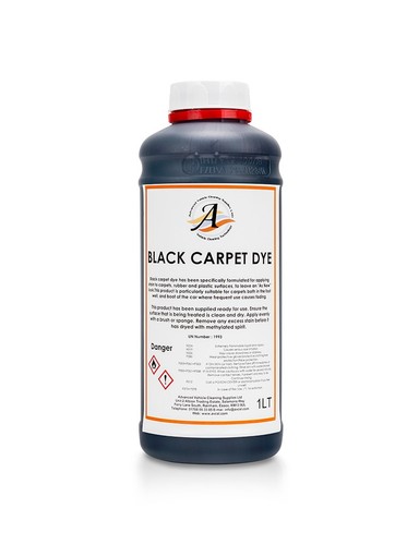 Black carpet dye - ,