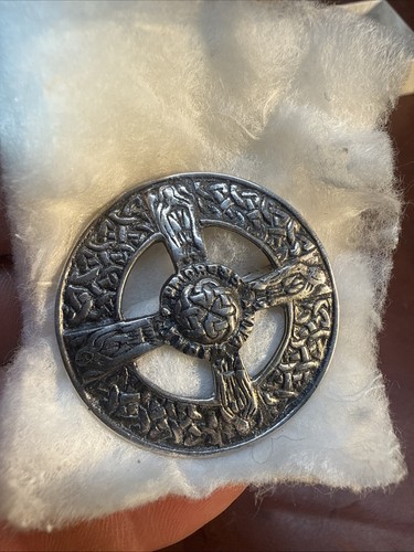 Vintage scottish silver shield - scottish,