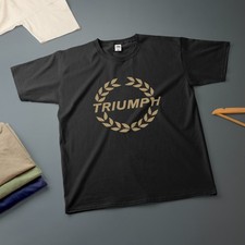 Triumph Cars T-Shirt Gold