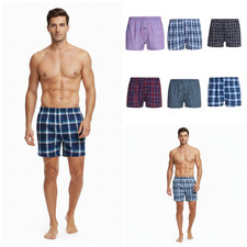 3,6,12 Pack Men's Woven Boxer