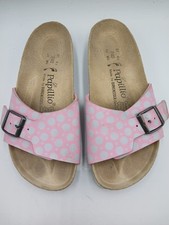 Birkenstock Papillio MADRID Pink Patterned Size 4.5 37 Narrow Fit Sandals