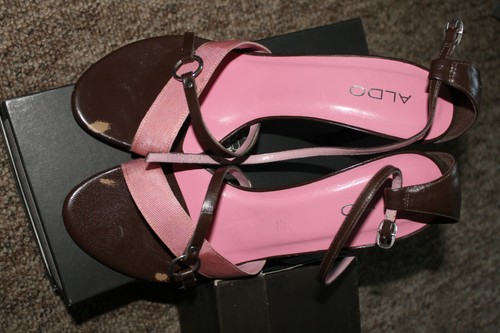 Aldo ladies brown pink - ladies,
