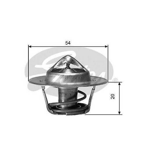 Th00191g1 gates thermostat - gates,