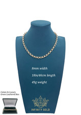 Mens 9ct Gold XP Patterned