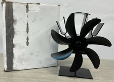 7 Blade Stove Fan Heat Powered Wood Burning Log Fireplace Fan Eco Friendly Silen