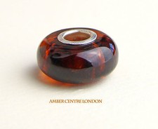 Amber Trolls Genuine Handmade Baltic Amber & 925 Silver Charm -CHA69 RRP£40!!!