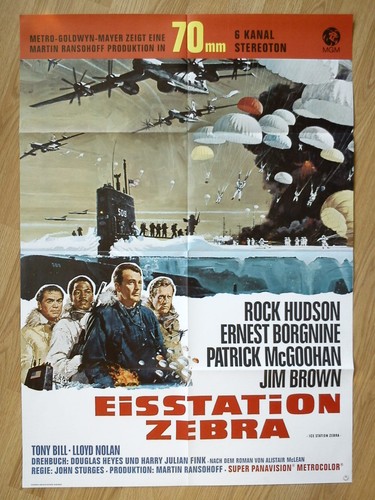 Ice station zebra - station, german