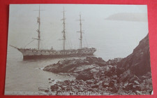 RARE Old CORNWALL RPPC WRECK