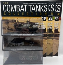 3 x  DeAgostini Combat Tanks
