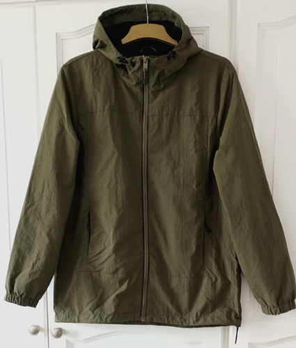 Men khaki green hooded - khaki,