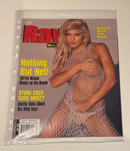 Wwf wrestling magazine - magazine, july