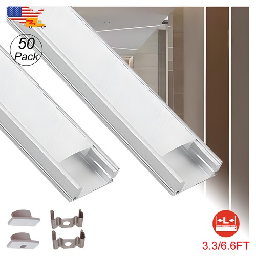 Pack 3ft aluminum u - 50,