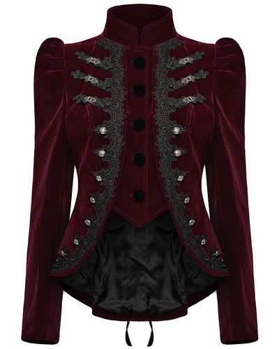 Punk rave womens gothic velvet - punk,
