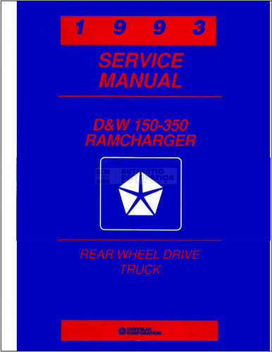 1993 dodge 150 350 - 1993,