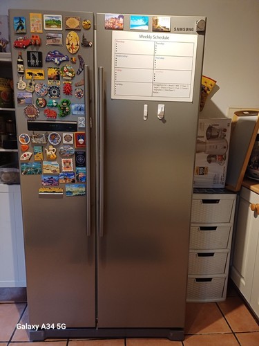 Samsung american style fridge - american,